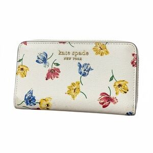 kate spade new york Morgan Tulip Toss Zip Around Continental Wallet NWT